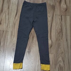 Kirkland Signature Kids Leggings in Gray and Yellow
